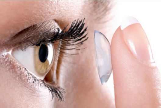 Contaminated eye contacts can cause excess and stringy eye mucus
