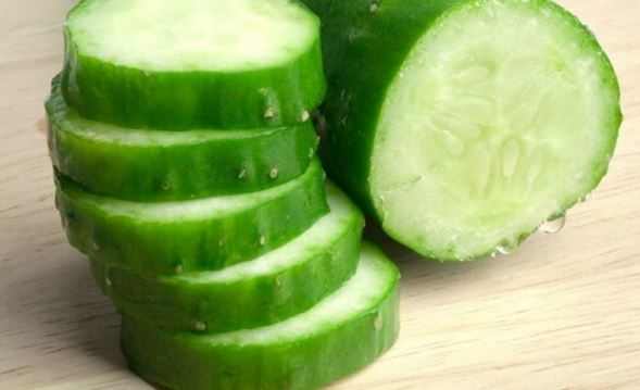 Cucumber for dark spots removal and correction