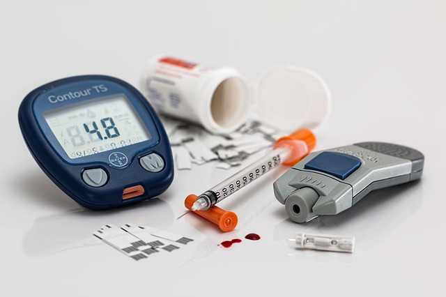 In the case of diabetes patients, the dry heaves are caused by ketones
