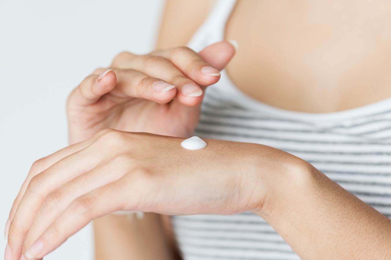 moisturizing will help make the hand wrinkles less visible