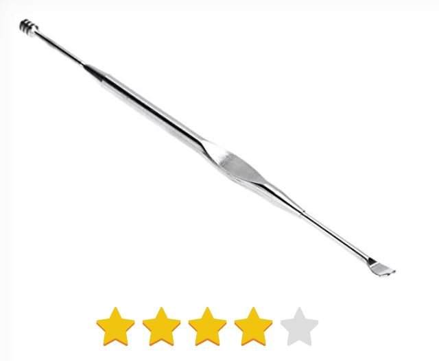 Quality Ear Care Flat Ear Pick Remover Curette Ear Cleaners