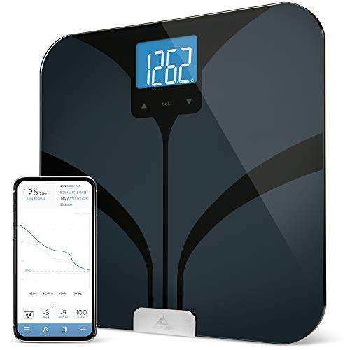Bluetooth Smart Body Fat Scale by GreaterGoods, Weight Gurus