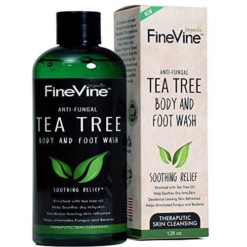 Antifungal Tea Tree Oil Body Wash - Made in USA