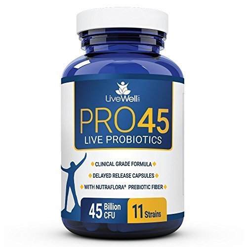 PRO45 1 CLINICAL GRADE Probiotic Formula, 45 billion CFU