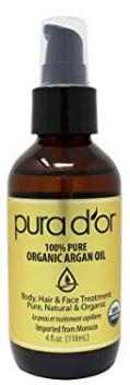 PURA D'OR (4 oz) Organic Moroccan Argan Oil