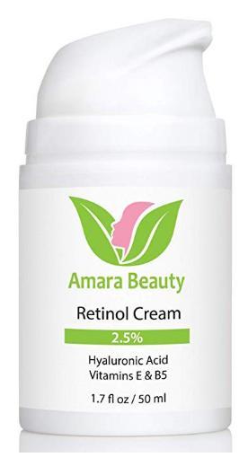 Retinol Cream for Face 2.5% with Hyaluronic Acid