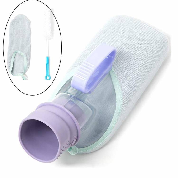 VOCA Urinals for Men Urine Container 32oz 1000mL Spill Proof Urinary Chamb Male Portable Pee Bottles Easy to Clean